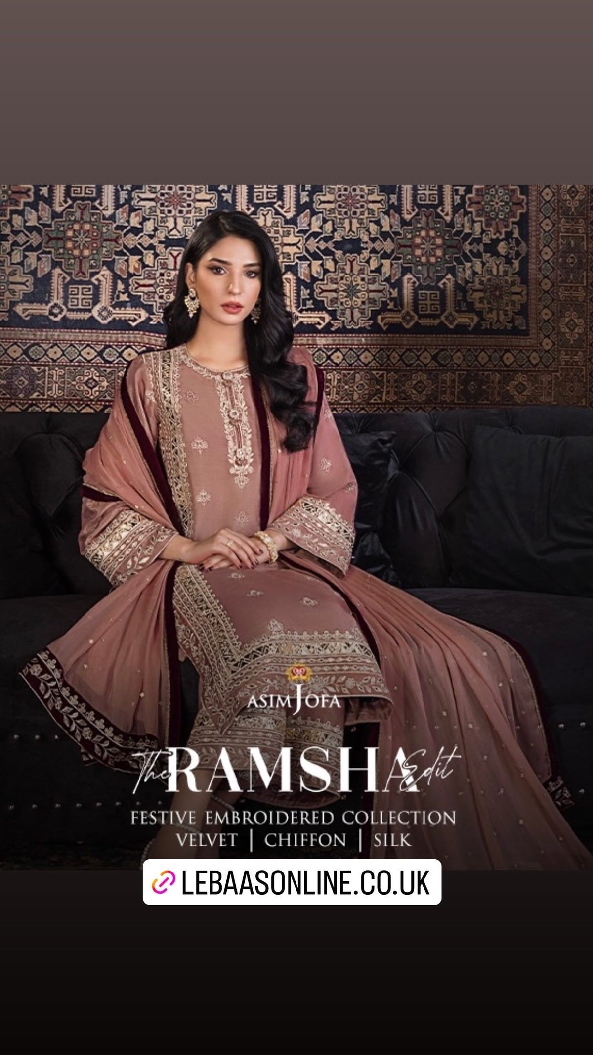 Asim Jofa new arrivals best Pakistani Winter Wedding dresses