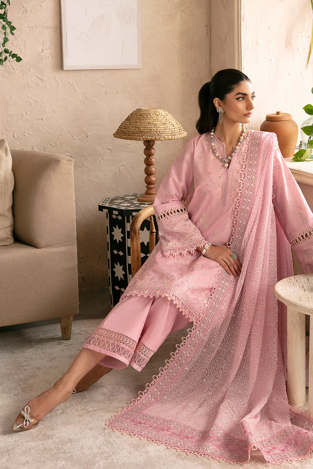 AFROZEH | CASCADE LUXURY LAWN 2024 | LEBAASONLINE
