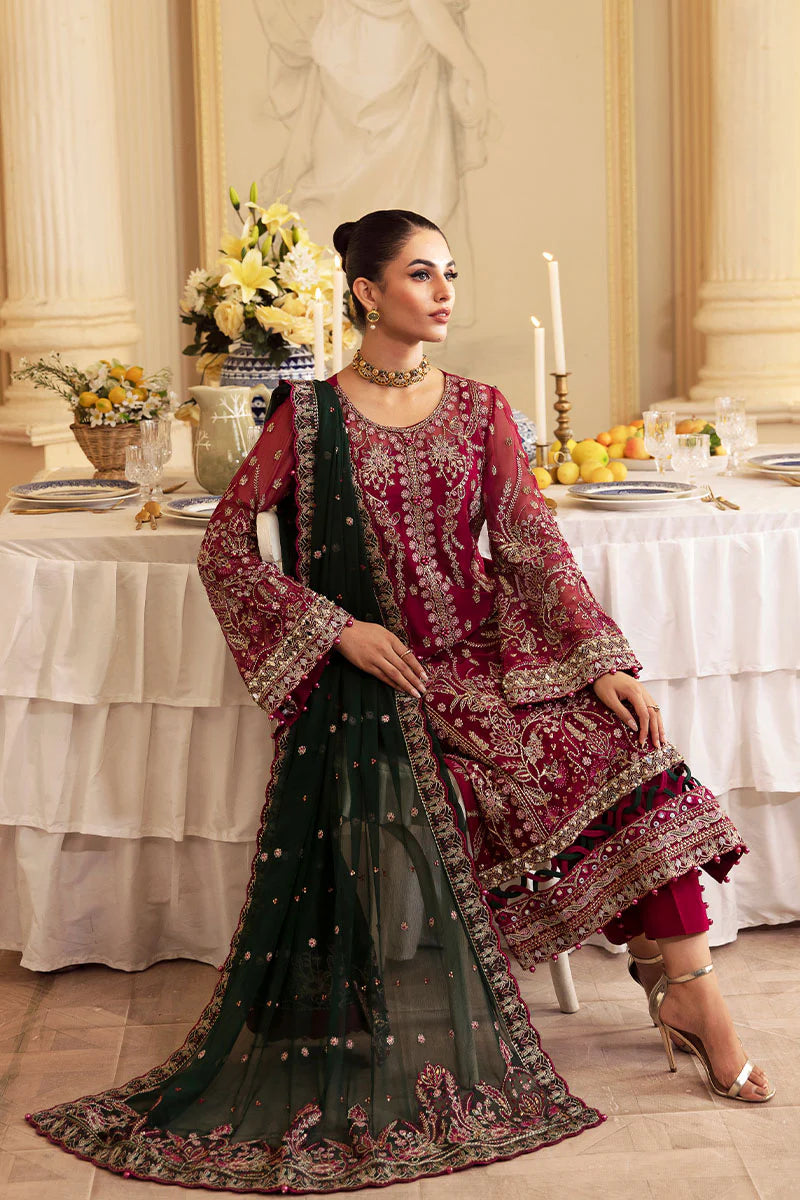 GULAAL | Embroidered Chiffon '24 | LEBAASONLINE