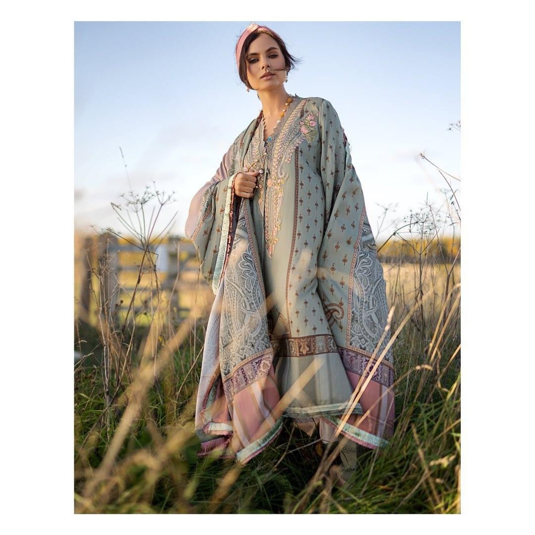 sobia nazir winter shawl 2021