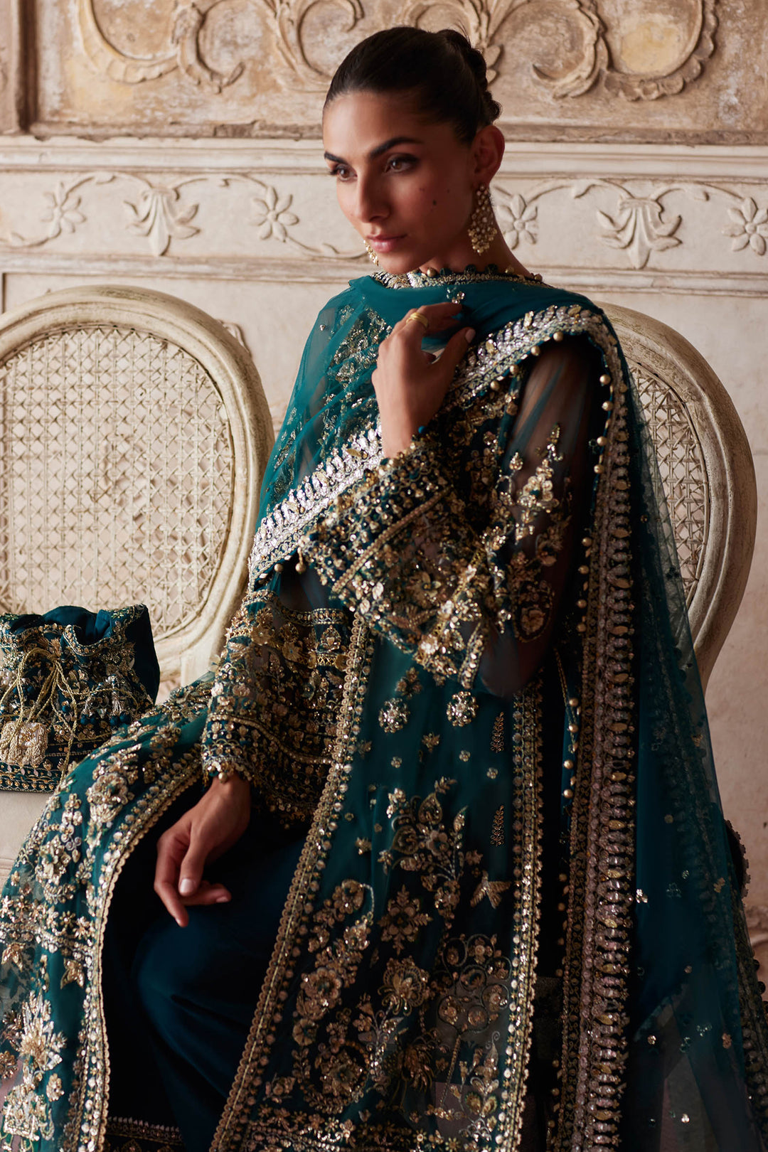Buy Zaha by KHADIJAH SHAH Gossamer Collection 2025 Online at Great Price! Available For Next Day Delivery in UK, France & Germany. Zaha dresses created by Khadija Shah from Pakistan & for SALE in the UK, USA, Manchester & London. Book now ready to wear & unstitched