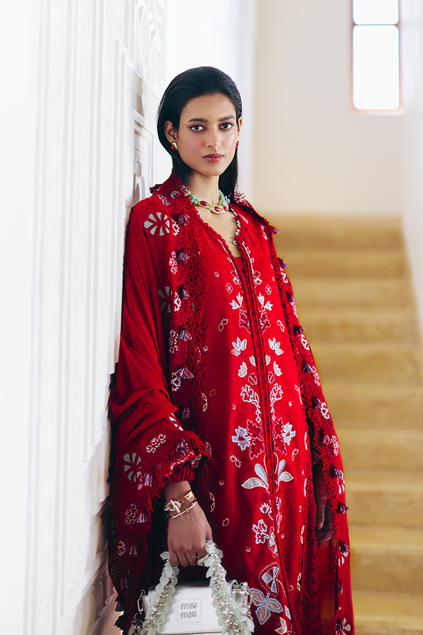 SUFFUSE | CASUAL PRET '25 Pakistani designer suits is available @lebasonline. We have various Pakistani Bridal dresses online available in brands such as Mari B, Imrozia, Suffuse pret 2025 is best for evening/party wear. Get express shipping in UK, USA, France, Belgium from Lebaasonline in Pakistani SALE