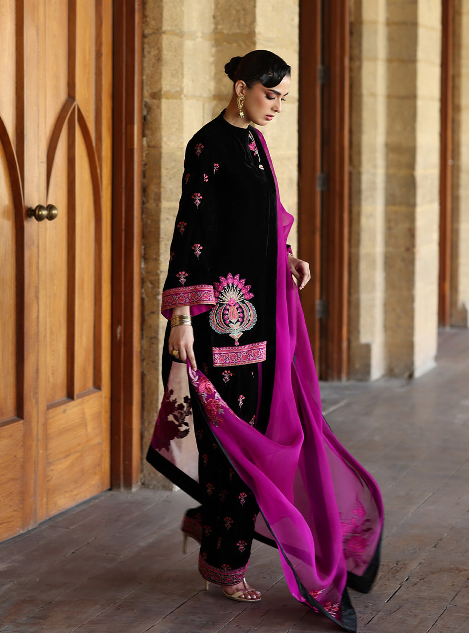 ZAINAB CHOTTANI VELURA VELVET EDIT '25 Velvet salwar kameez UK, Embroidered Collection at our Pakistani Designer Dresses Online Boutique. Pakistani Clothes Online UK- SALE, Zainab Chottani Wedding Suits, Luxury Lawn & Bridal Wear & Ready Made Suits for Pakistani Party Wear UK on Discount Price