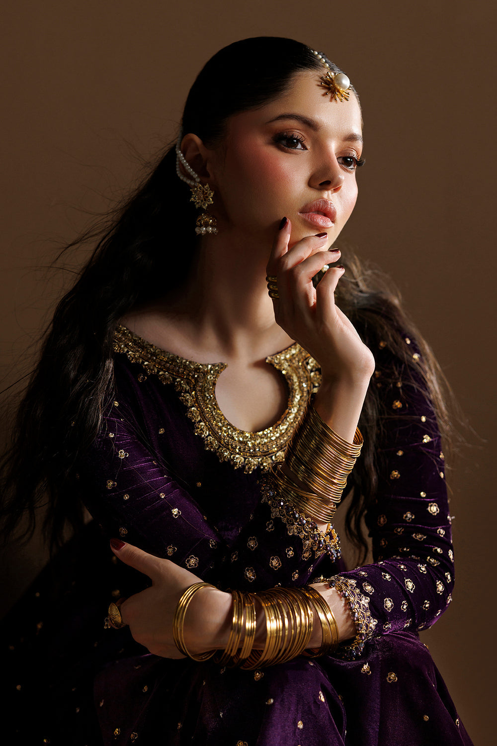 Baroque Collection'26 | EMBROIDERED VELVET UF-4628