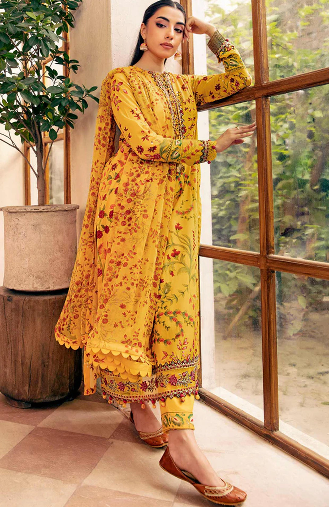 Shop the latest Mbasics Eid II collection of Maria B Eid 2025 Clothes Unstitched/ready 3 Piece Suits for Winter 2025 and also for Spring/Summer. Available for customisation at LebaasOnline. Maria B's latest lawn, digital print attire and MBROIDERED Pakistani Suits for Women in the UK, USA