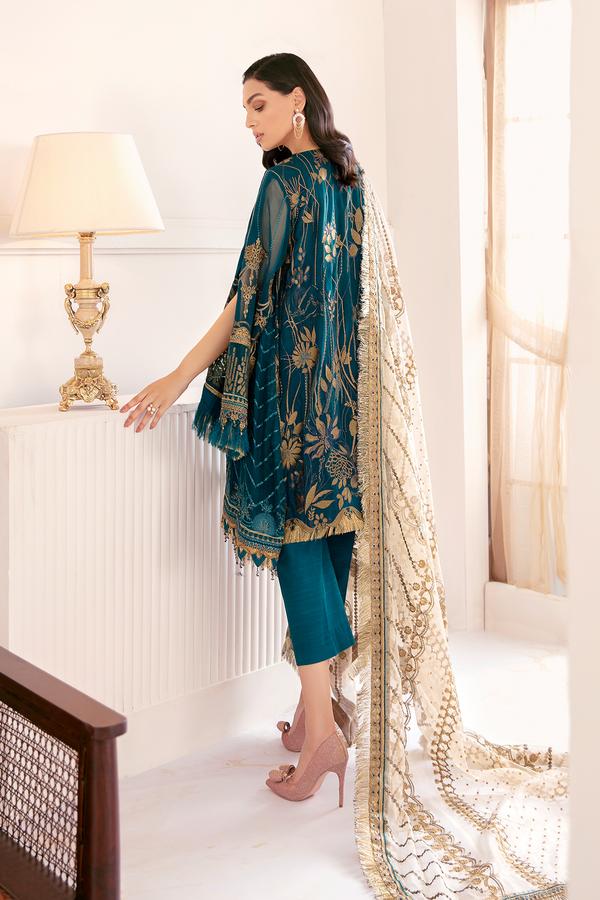 Buy BAROQUE CHANTELLE | maroon color available in Next day shipping @Lebaasonline. We are the Largest Baroque Designer Suits in London UK with shipping worldwide including UK, Canada, Norway, USA. The Pakistani Wedding Chiffon Suits USA can be customized. Buy Baroque Suits online in Germany on SALE!