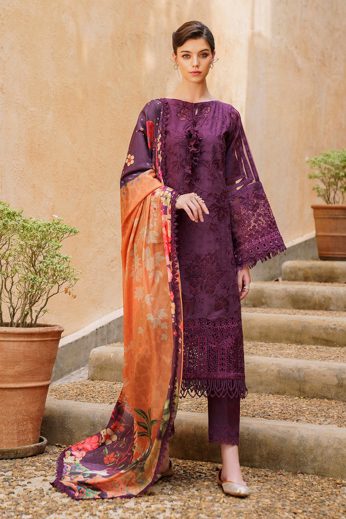 Buy BAROQUE | BAROQUE – SWISS LAWN COLLECTION 24 | SL12-D04 available in Next day shipping @Lebaasonline. We have PAKISTANI DESIGNER SUITS ONLINE UK with shipping worldwide and in USA. The Pakistani Wedding Suits USA can be customized. Buy Baroque Suits online exclusively on SALE from Lebaasonline only.