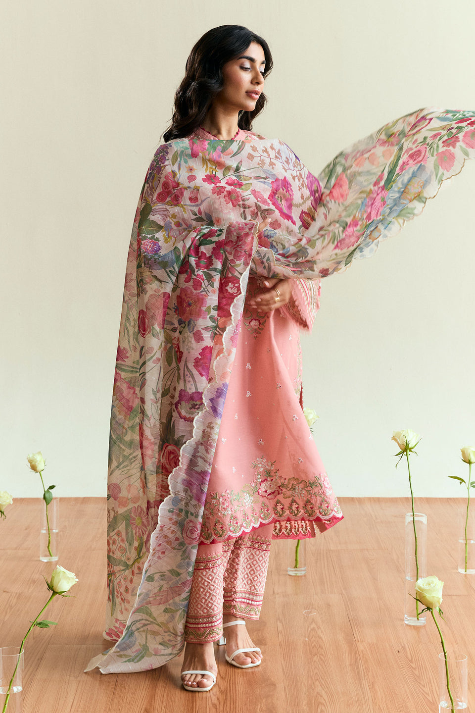 Buy Zara Shahjahan | Coco Eid Edit 2025 Pakistani Embroidered Clothes For Women at Our Online Designer Boutique UK, Indian & Pakistani Wedding dresses online UK, Asian Clothes UK Jazmin Suits USA, Baroque Chiffon Collection 2025 & Eid Collection Outfits in USA on express shipping available @ Lebaasonline.