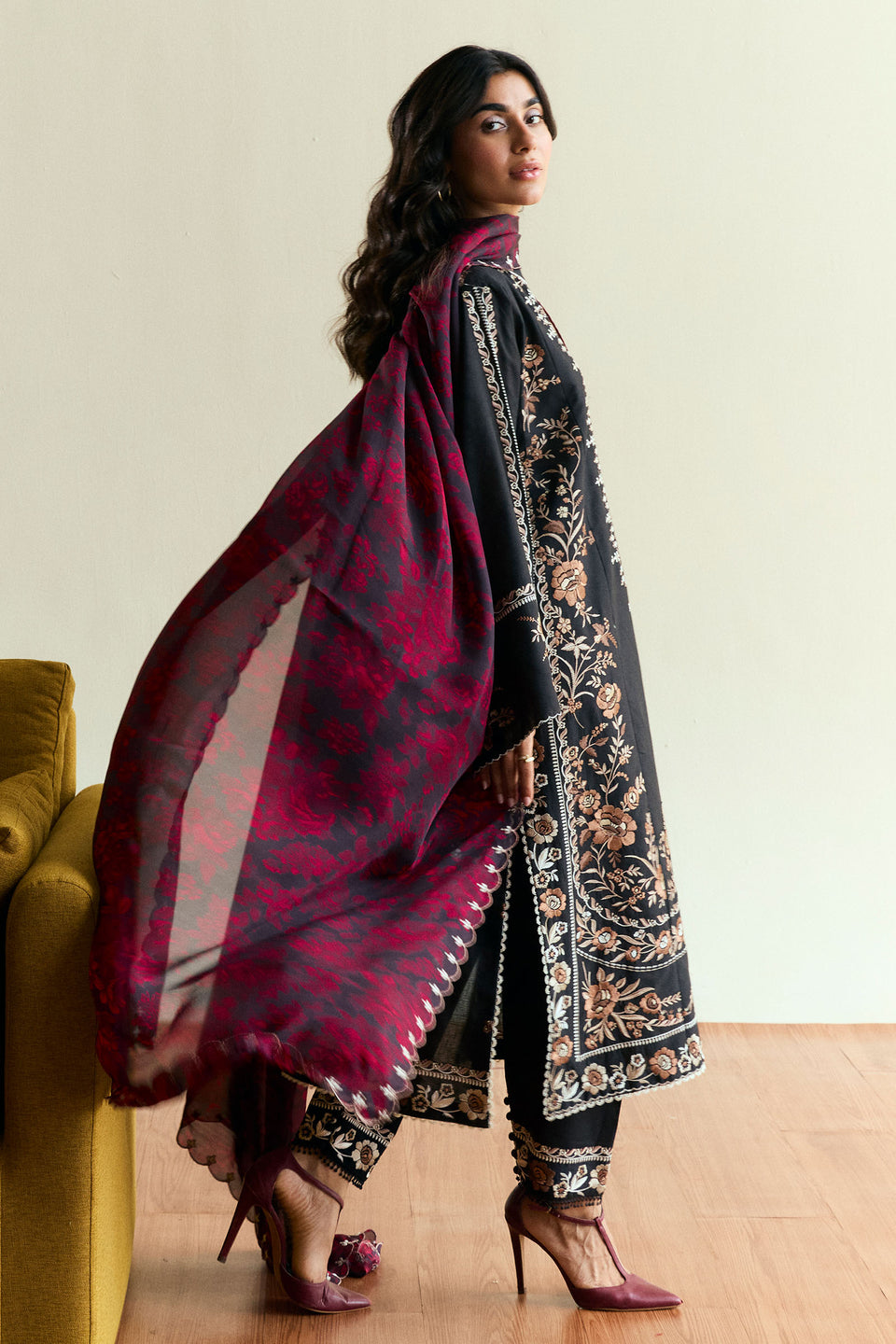 Buy Zara Shahjahan | Coco Eid Edit 2025 Pakistani Embroidered Clothes For Women at Our Online Designer Boutique UK, Indian & Pakistani Wedding dresses online UK, Asian Clothes UK Jazmin Suits USA, Baroque Chiffon Collection 2025 & Eid Collection Outfits in USA on express shipping available @ Lebaasonline.