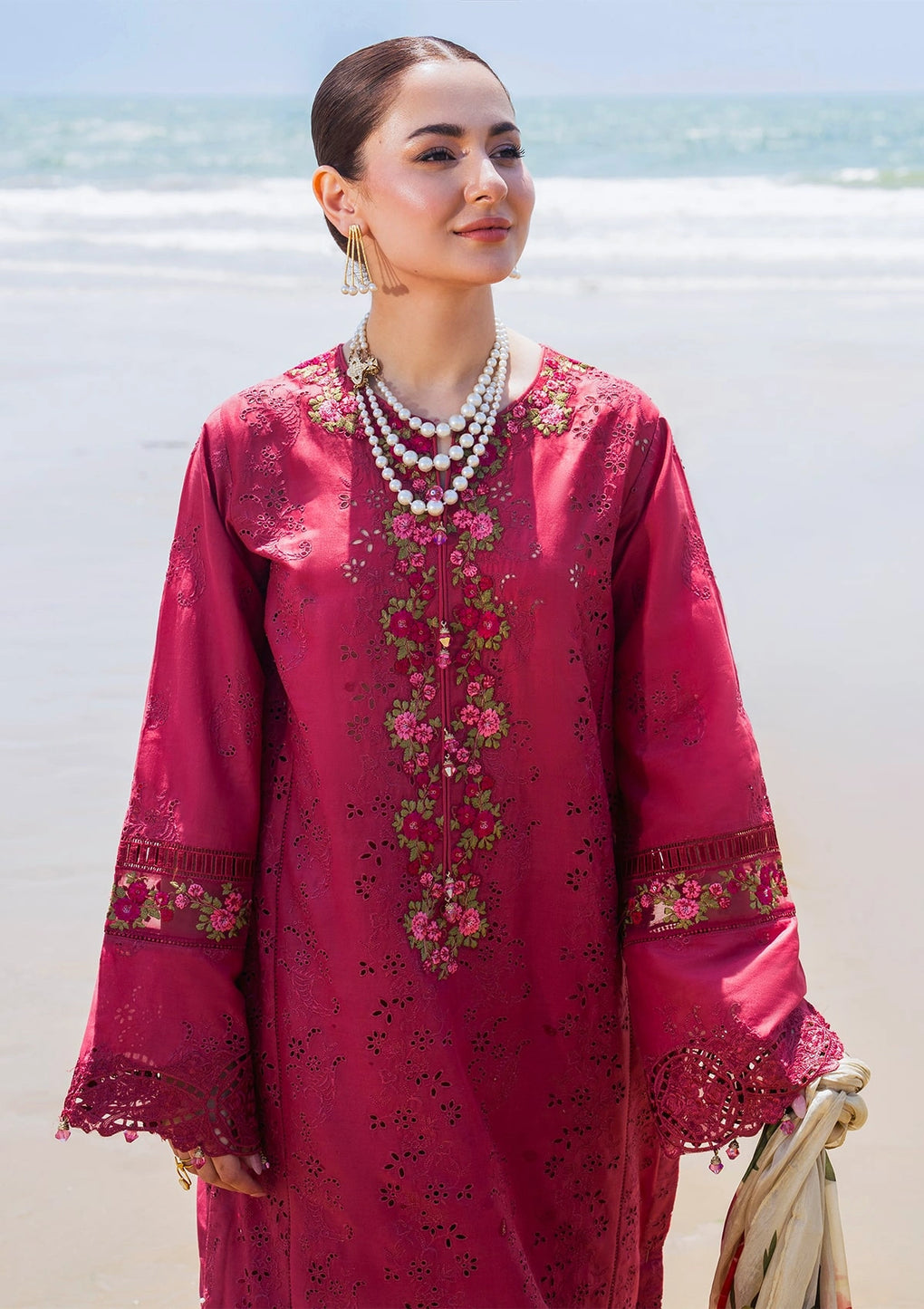 ELAF | HAI KUCH" FESTIVE LAWN 2024 | EHK-05 Naaz - LebaasOnline