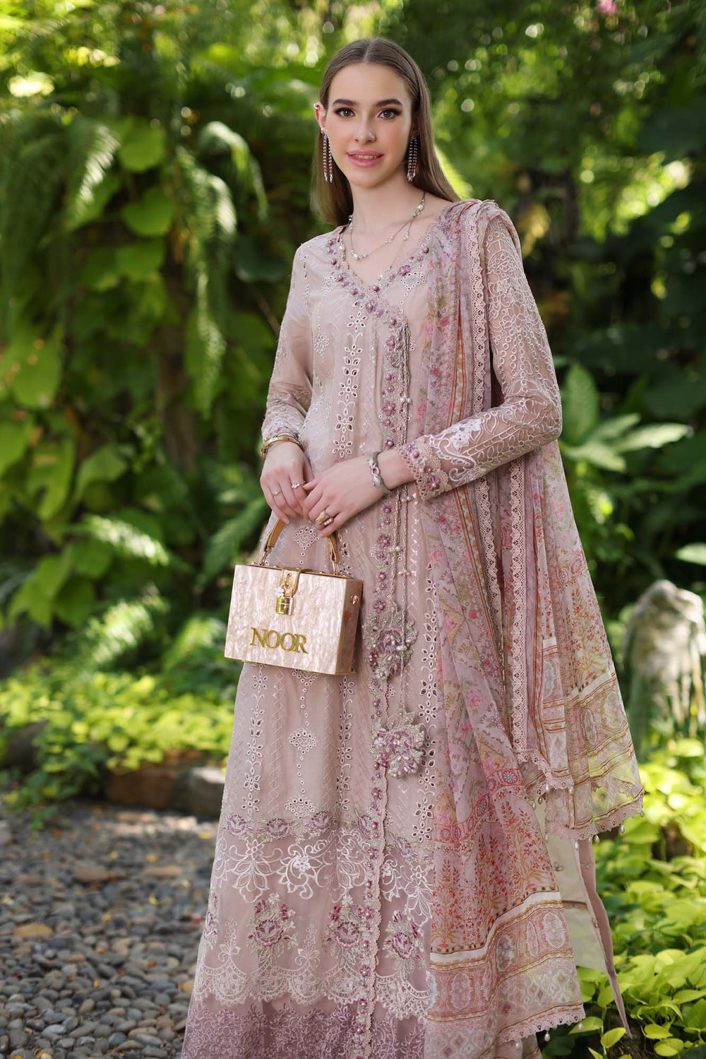 Buy Noor Eid Luxury Chikankari '24 by Saadia Asad Lawn Suit from Lebaasonline Largest Pakistani Clothes Stockist in the UK Shop Noor Pakistani Lawn 2025 EID COLLECTION IMROZIA COLLECTION 2025 MUZLIN EID COLLECTION '25 ONLINE UK for Wedding, Party NIKAH OUTFIT Indian & Pakistani Summer Dresses UK USA UAE DUBAI Manchester