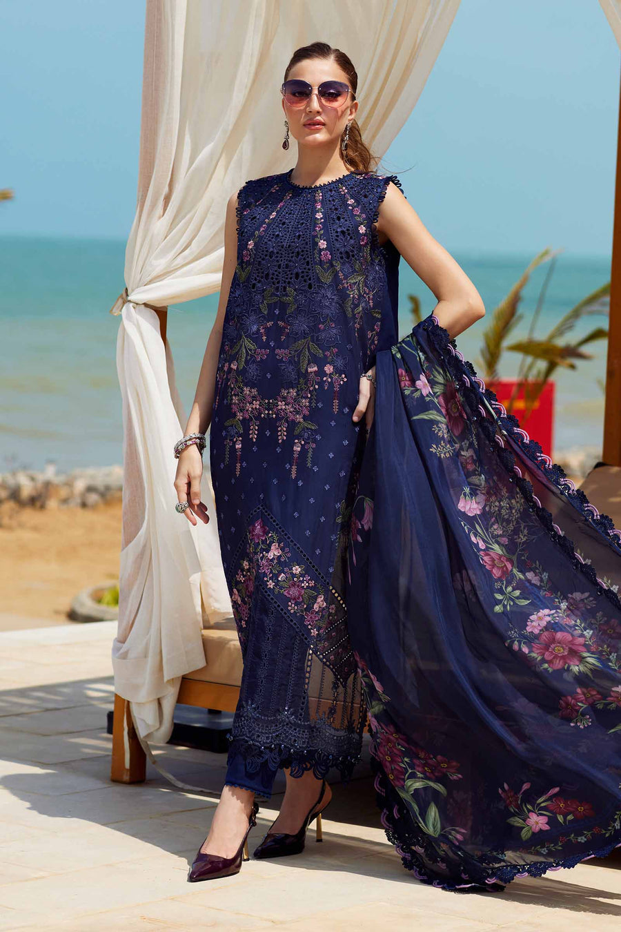 Shop the latest Luxury Eid Lawn collection of Maria B Eid Lawn 2025 Clothes Unstitched/ready 3 Piece Suits for Winter 2025 and also for Spring/Summer. Available for customisation at LebaasOnline. Maria B's latest lawn, digital print attire and MBROIDERED Pakistani Suits for Women in the UK, USA