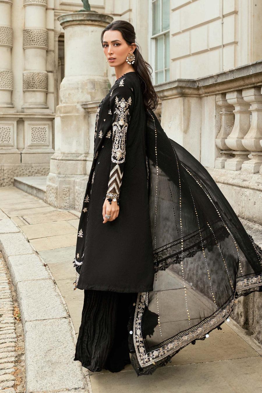 Shop the latest Soiree Formal collection of Maria B 2025 Clothes Unstitched/ready 3 Piece Suits for Winter 2025 and also for Spring/Summer. Available for customisation at LebaasOnline. Maria B's latest lawn, digital print attire and MBROIDERED Pakistani Suits for Women in the UK, USA