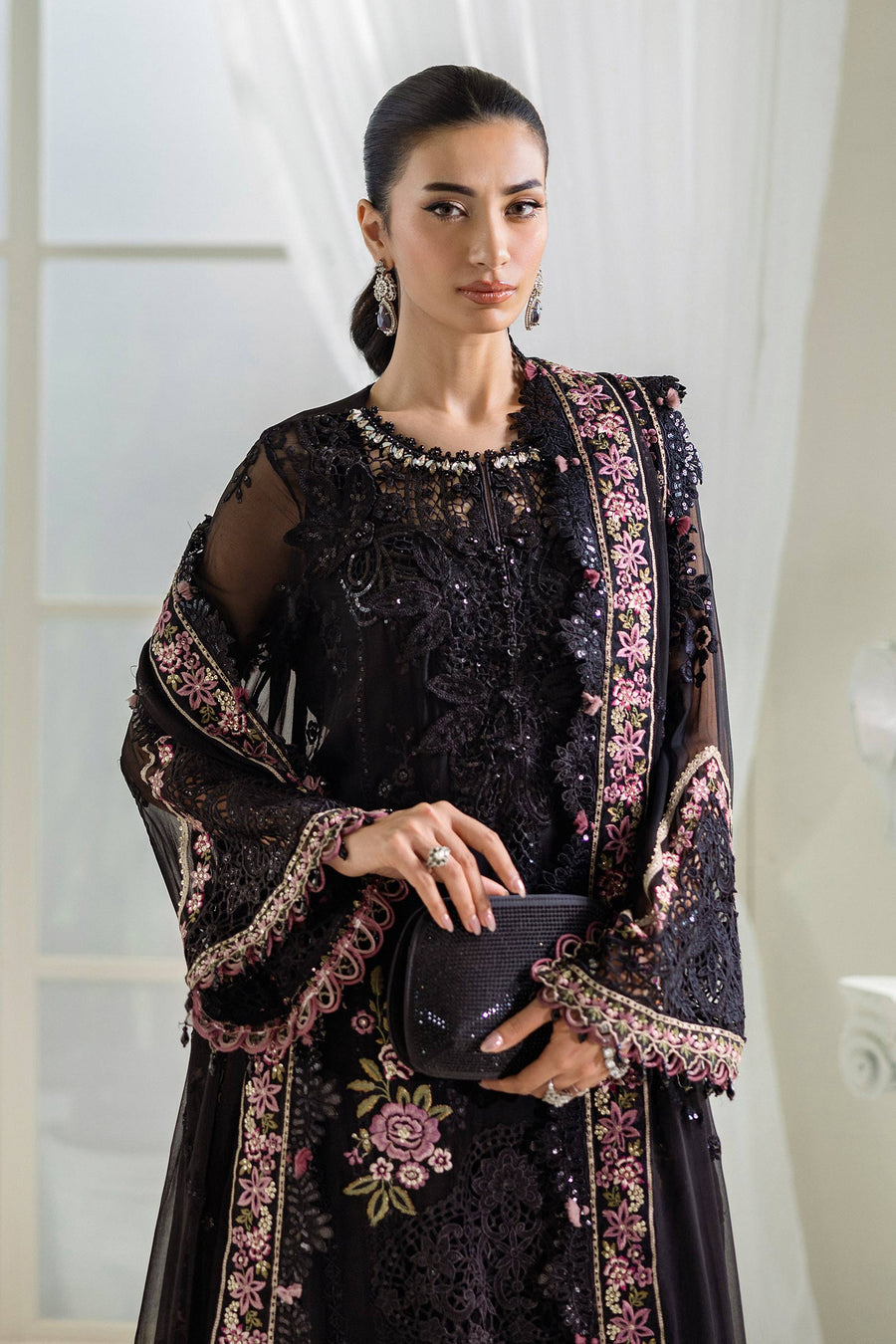 Buy Maria B Mbroidered Chiffon 2025 | MPC-25-104 Chiffon Pakistani designer dresses in UK from our website We have all Pakistani designer clothes of Maria b Chiffon 2025 Imrozia, Sobia Nazir Various Pakistani boutique dresses can be bought online from our website Lebaasonline in UK , USA, America
