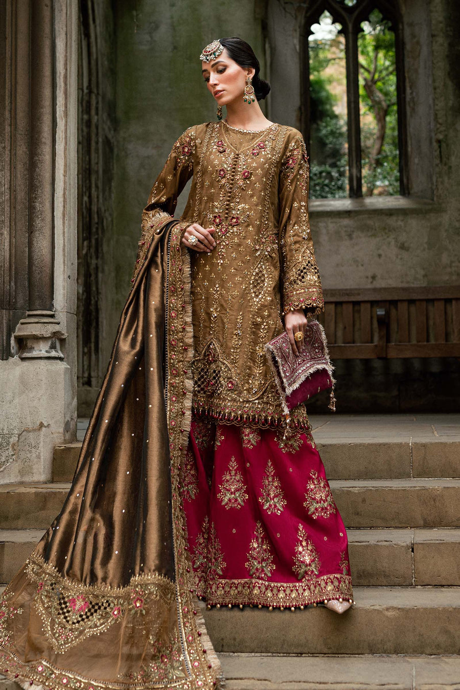 Shop the latest Soiree Formal collection of Maria B 2025 Clothes Unstitched/ready 3 Piece Suits for Winter 2025 and also for Spring/Summer. Available for customisation at LebaasOnline. Maria B's latest lawn, digital print attire and MBROIDERED Pakistani Suits for Women in the UK, USA