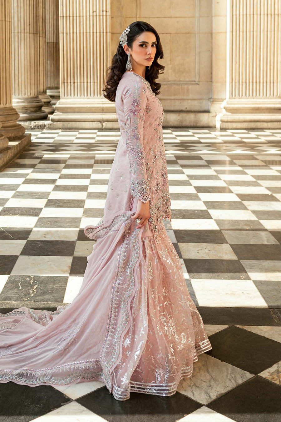 Shop the latest Soiree Formal collection of Maria B 2025 Clothes Unstitched/ready 3 Piece Suits for Winter 2025 and also for Spring/Summer. Available for customisation at LebaasOnline. Maria B's latest lawn, digital print attire and MBROIDERED Pakistani Suits for Women in the UK, USA
