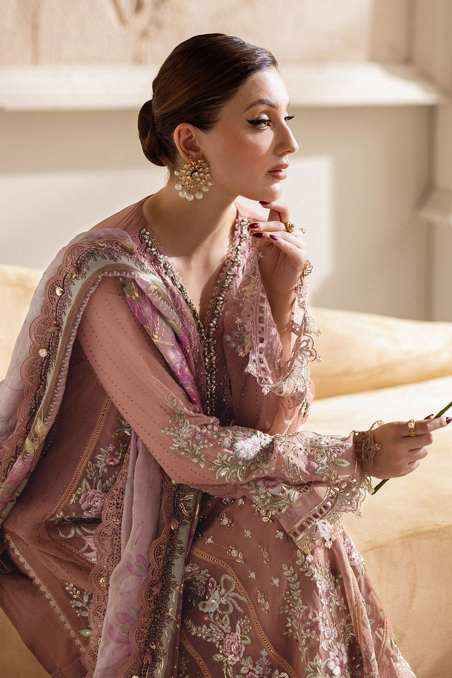 Buy Maria B Mbroidered Chiffon 2025 | MPC-25-105 Chiffon Pakistani designer dresses in UK from our website We have all Pakistani designer clothes of Maria b Chiffon 2025 Imrozia, Sobia Nazir Various Pakistani boutique dresses can be bought online from our website Lebaasonline in UK , USA, America