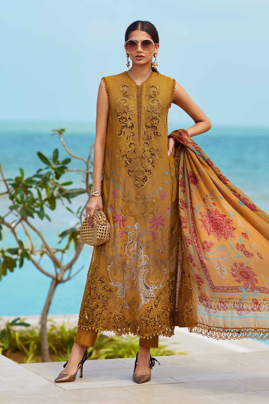 Shop the latest Luxury Eid Lawn collection of Maria B Eid Lawn 2025 Clothes Unstitched/ready 3 Piece Suits for Winter 2025 and also for Spring/Summer. Available for customisation at LebaasOnline. Maria B's latest lawn, digital print attire and MBROIDERED Pakistani Suits for Women in the UK, USA