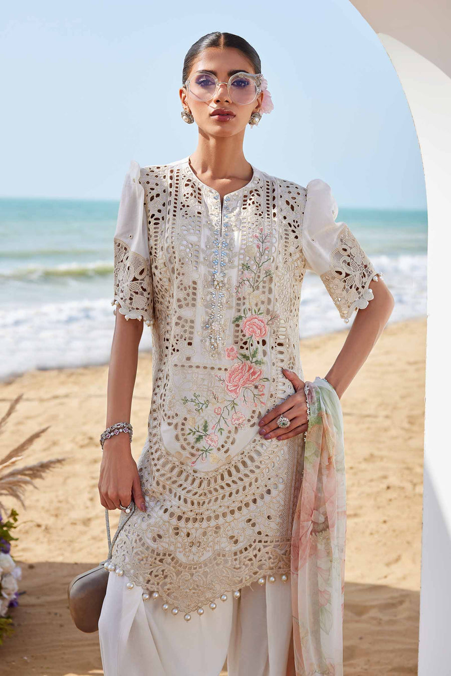 Shop the latest Luxury Lawn collection of Maria B Lawn Eid II 2025 Clothes Unstitched/ready 3 Piece Suits for Winter 2025 and also for Spring/Summer. Available for customisation at LebaasOnline. Maria B's latest lawn, digital print attire and MBROIDERED Pakistani Suits for Women in the UK, USA