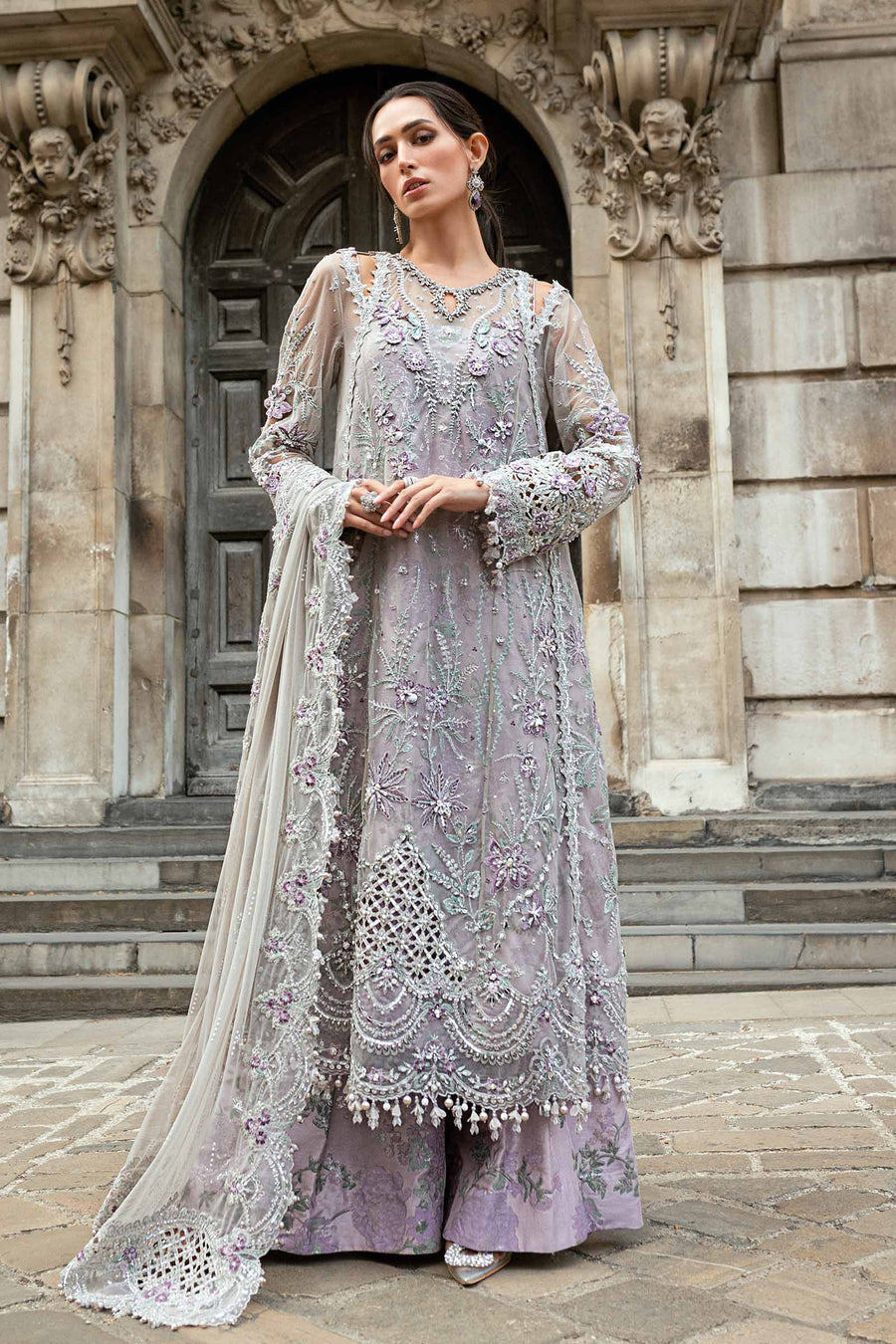 Shop the latest Soiree Formal collection of Maria B 2025 Clothes Unstitched/ready 3 Piece Suits for Winter 2025 and also for Spring/Summer. Available for customisation at LebaasOnline. Maria B's latest lawn, digital print attire and MBROIDERED Pakistani Suits for Women in the UK, USA