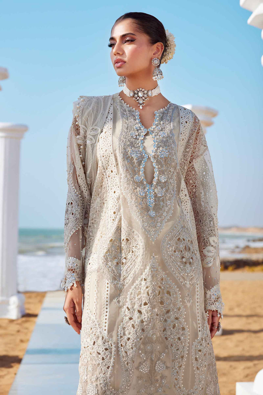 Shop the latest Luxury Eid Lawn collection of Maria B Eid Lawn 2025 Clothes Unstitched/ready 3 Piece Suits for Winter 2025 and also for Spring/Summer. Available for customisation at LebaasOnline. Maria B's latest lawn, digital print attire and MBROIDERED Pakistani Suits for Women in the UK, USA