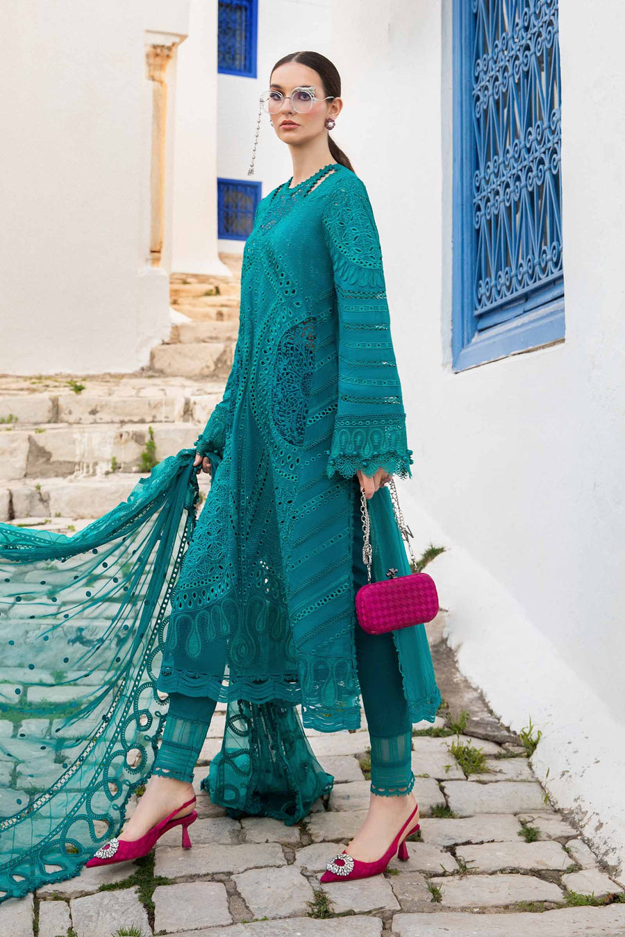 Shop the latest Luxury Lawn collection of Maria B Lawn 2024 Clothes Unstitched/ready 3 Piece Suits for Winter 2024 and also for Spring/Summer. Available for customisation at LebaasOnline. Maria B's latest lawn, digital print attire and MBROIDERED Pakistani Suits for Women in the UK, USA - Next Day Delivery!