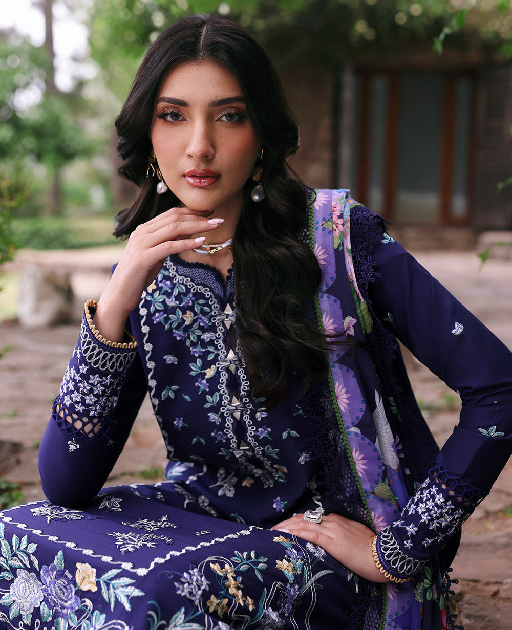 Buy Republic Womenswear | TALIA Summer Lawn '25 | SAIA (D3-B) wear for the Pakistani look. The heavy embroidery salwar kameez, Designer designs of Republic women's wear, Maria B, Asim Jofa, Crimson are available in our Pakistani designer boutique. Get Velvet suits in UK USA, UAE, France from Lebaasonline @ Sale Prize.