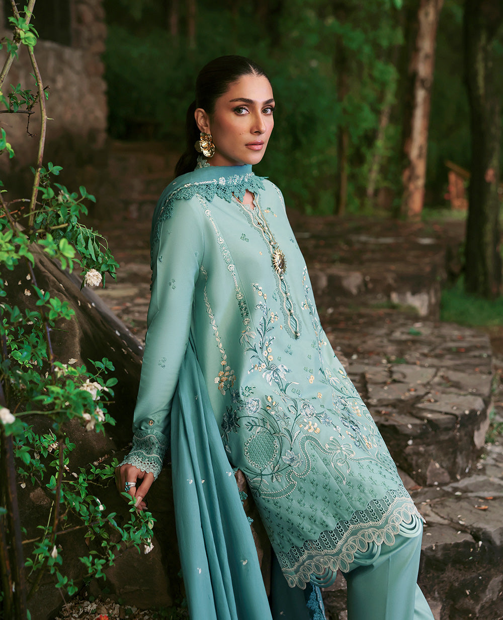 Buy Republic Womenswear | TALIA Summer Lawn '25 | KAELYA (D5-A) wear for the Pakistani look. The heavy embroidery salwar kameez, Designer designs of Republic women's wear, Maria B, Asim Jofa, Crimson are available in our Pakistani designer boutique. Get Velvet suits in UK USA, UAE, France from Lebaasonline @ Sale Prize.