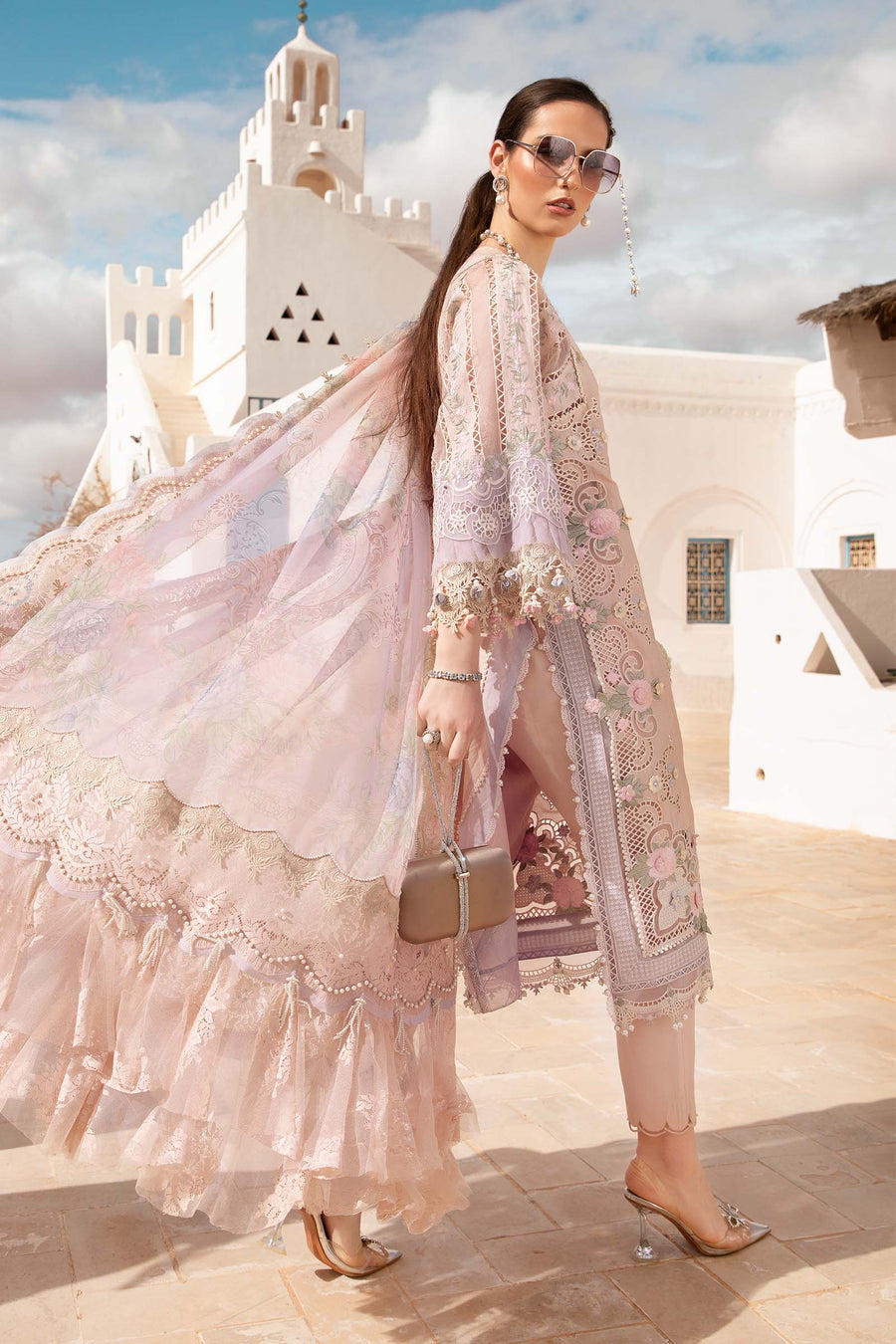 Shop the latest Luxury Lawn collection of Maria B Lawn 2024 Clothes Unstitched/ready 3 Piece Suits for Winter 2024 and also for Spring/Summer. Available for customisation at LebaasOnline. Maria B's latest lawn, digital print attire and MBROIDERED Pakistani Suits for Women in the UK, USA - Next Day Delivery!