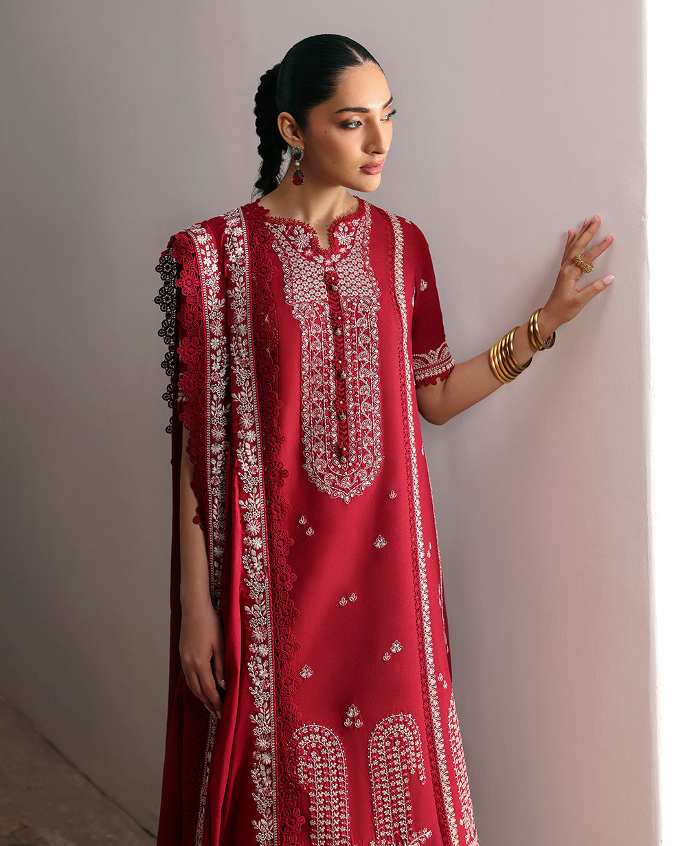 Buy Republic Womenswear | TALIA Summer Lawn '25 | EVARA (D6-A) wear for the Pakistani look. The heavy embroidery salwar kameez, Designer designs of Republic women's wear, Maria B, Asim Jofa, Crimson are available in our Pakistani designer boutique. Get Velvet suits in UK USA, UAE, France from Lebaasonline @ Sale Prize.