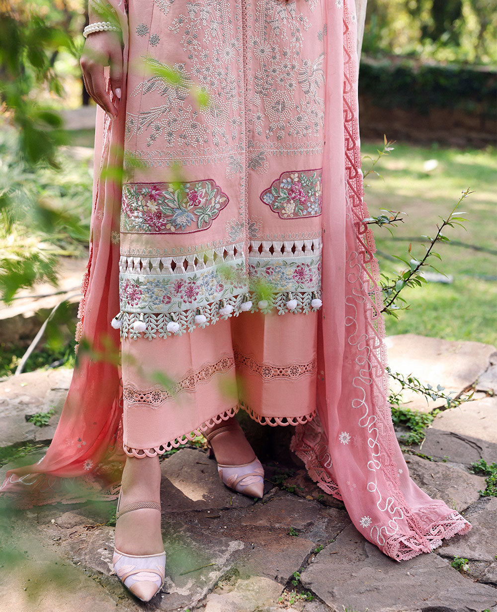Buy Republic Womenswear | TALIA Summer Lawn '25 | ORA (D7-A) wear for the Pakistani look. The heavy embroidery salwar kameez, Designer designs of Republic women's wear, Maria B, Asim Jofa, Crimson are available in our Pakistani designer boutique. Get Velvet suits in UK USA, UAE, France from Lebaasonline @ Sale Prize.