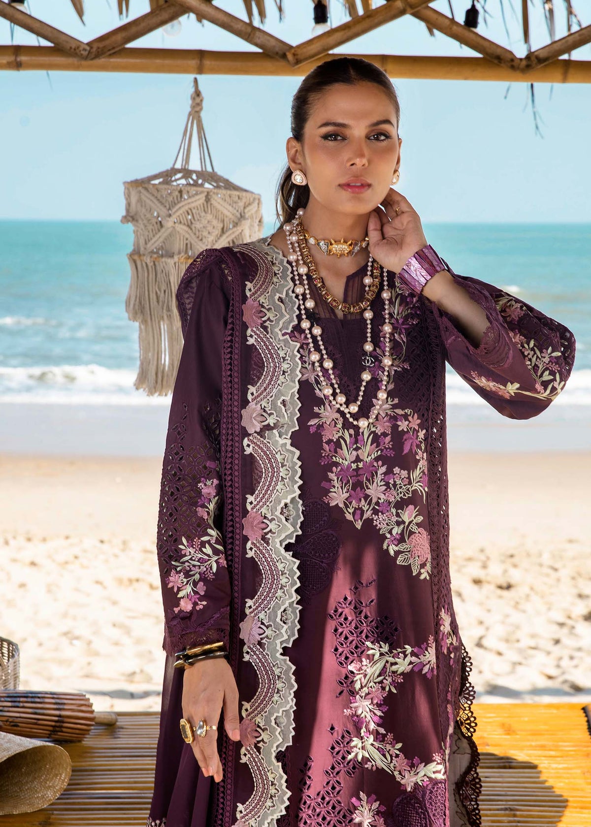 Buy CRIMSON X SAIRA SHAKIRA LUXURY LAWN 2025 for Eid dress from our official website We are the no. 1 stockists in the world for Crimson Luxury, Maria B Ready to wear. All Pakistani dresses customization and Ready to Wear dresses are easily available in Spain, UK Austria from Lebaasonline at best price.