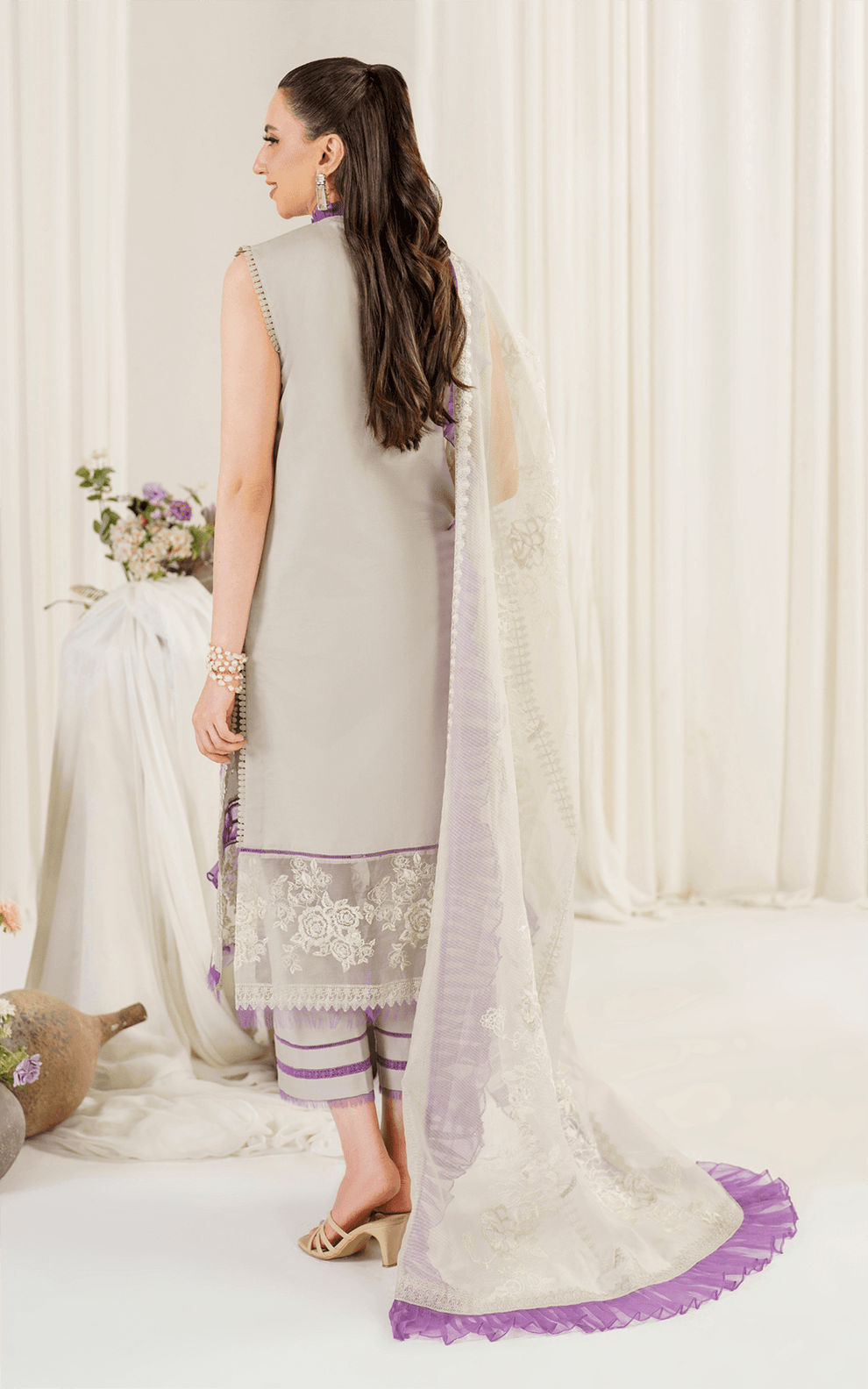 Buy ASIFA & NABEEL | Pretty in Pink Limited Edition LAWN INDIAN PAKISTANI DESIGNER DRESSES & READY TO WEAR PAKISTANI CLOTHES. Buy ASIFA & NABEEL Collection of Summer Lawn, Original Pakistani Designer Clothing, Unstitched & Stitched suits for women. Next Day Delivery in the UK. Express shipping to USA, France, Germany & Australia.