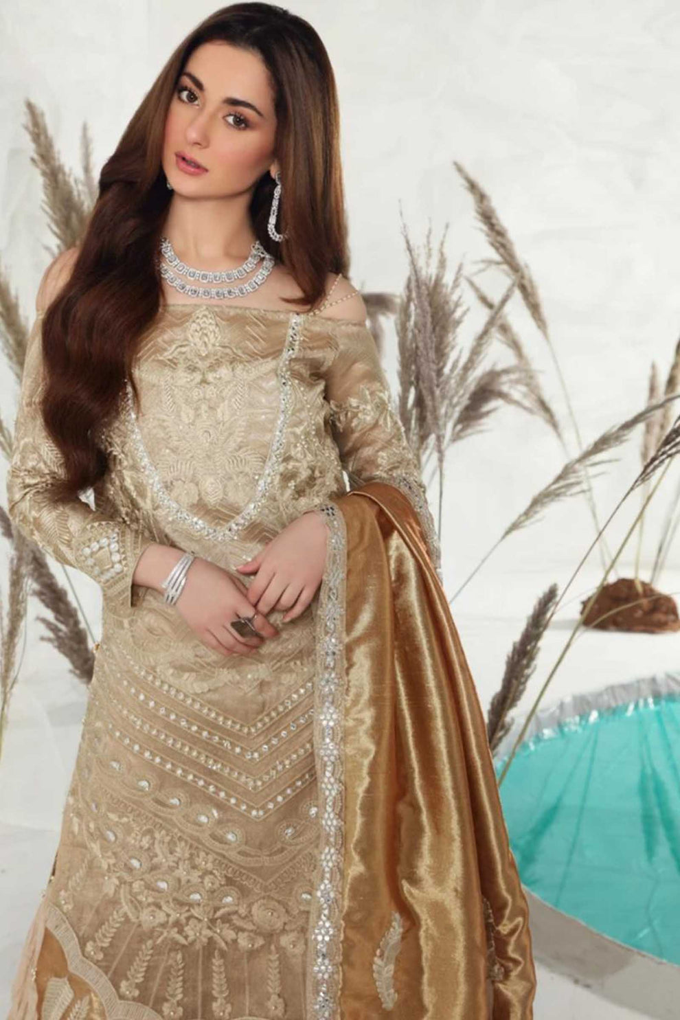 SHIZA HASSAN | FESTIVE LUXE LEBAASONLINE dress from our official website. We are largest stockists of Eid luxury lawn dresses, Maria b Eid Lawn 2025 Shiza Hassan Luxury Lawn 2025. Buy unstitched, customized & Party Wear Eid collection '21 online in USA UK Manchester from Lebaasonline at SALE