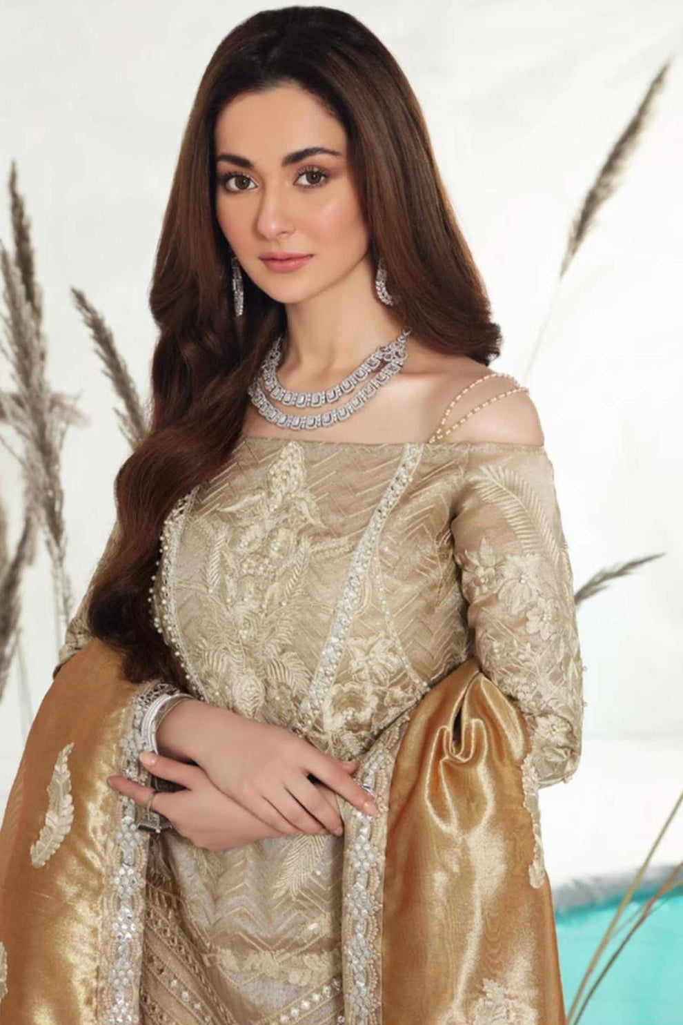 SHIZA HASSAN | FESTIVE LUXE LEBAASONLINE dress from our official website. We are largest stockists of Eid luxury lawn dresses, Maria b Eid Lawn 2025 Shiza Hassan Luxury Lawn 2025. Buy unstitched, customized & Party Wear Eid collection '21 online in USA UK Manchester from Lebaasonline at SALE