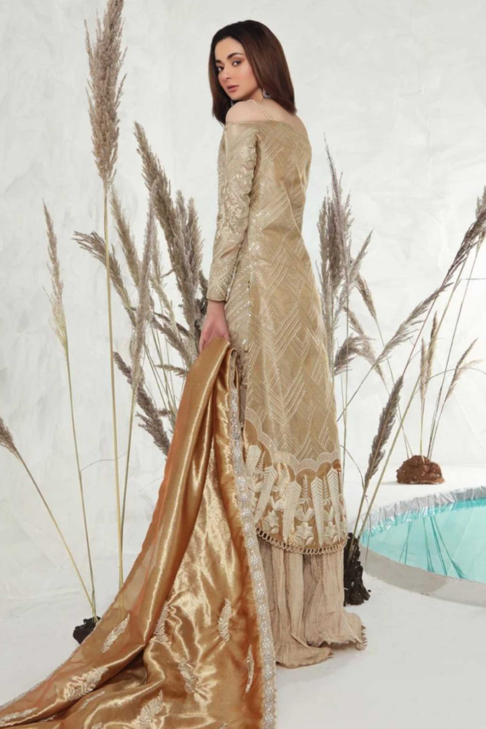 SHIZA HASSAN | FESTIVE LUXE LEBAASONLINE dress from our official website. We are largest stockists of Eid luxury lawn dresses, Maria b Eid Lawn 2025 Shiza Hassan Luxury Lawn 2025. Buy unstitched, customized & Party Wear Eid collection '21 online in USA UK Manchester from Lebaasonline at SALE