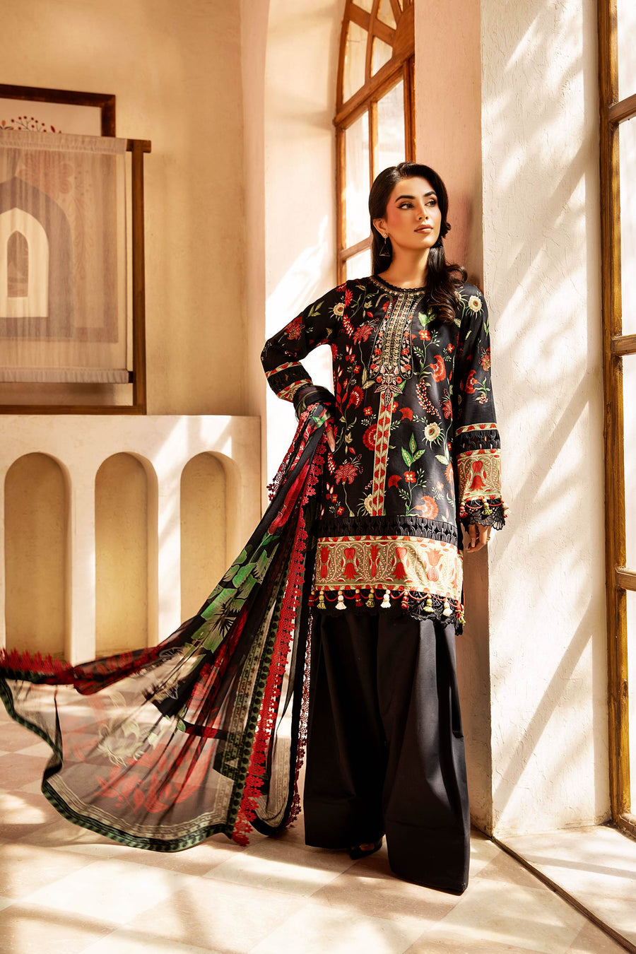 Shop the latest Mbasics Eid II collection of Maria B Eid 2025 Clothes Unstitched/ready 3 Piece Suits for Winter 2025 and also for Spring/Summer. Available for customisation at LebaasOnline. Maria B's latest lawn, digital print attire and MBROIDERED Pakistani Suits for Women in the UK, USA