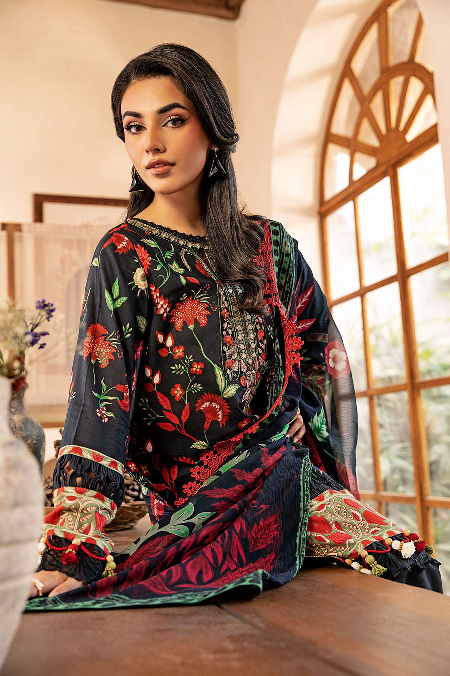 Shop the latest Mbasics Eid II collection of Maria B Eid 2025 Clothes Unstitched/ready 3 Piece Suits for Winter 2025 and also for Spring/Summer. Available for customisation at LebaasOnline. Maria B's latest lawn, digital print attire and MBROIDERED Pakistani Suits for Women in the UK, USA