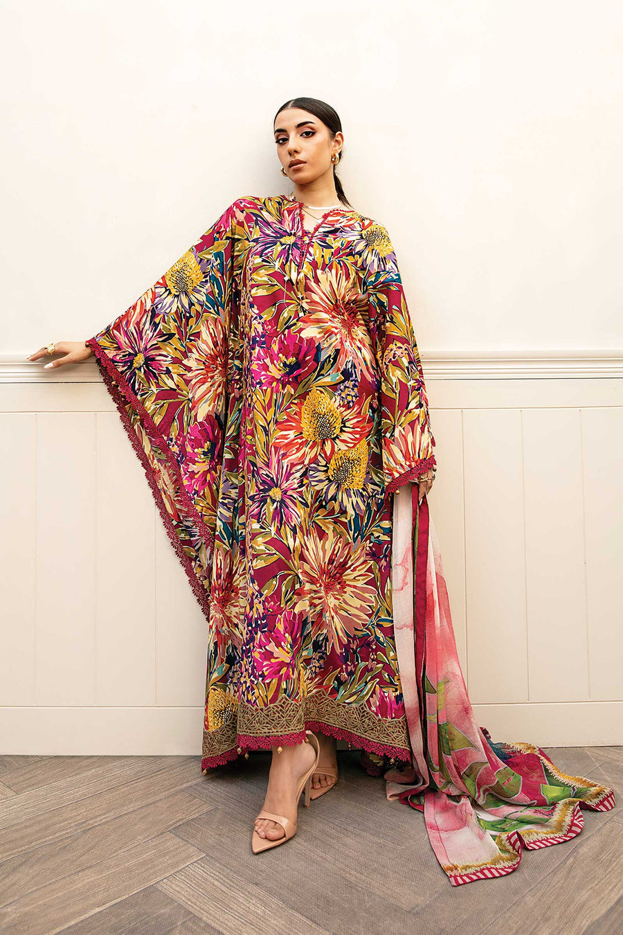 Shop the latest Mbasics Eid II collection of Maria B Eid 2025 Clothes Unstitched/ready 3 Piece Suits for Winter 2025 and also for Spring/Summer. Available for customisation at LebaasOnline. Maria B's latest lawn, digital print attire and MBROIDERED Pakistani Suits for Women in the UK, USA