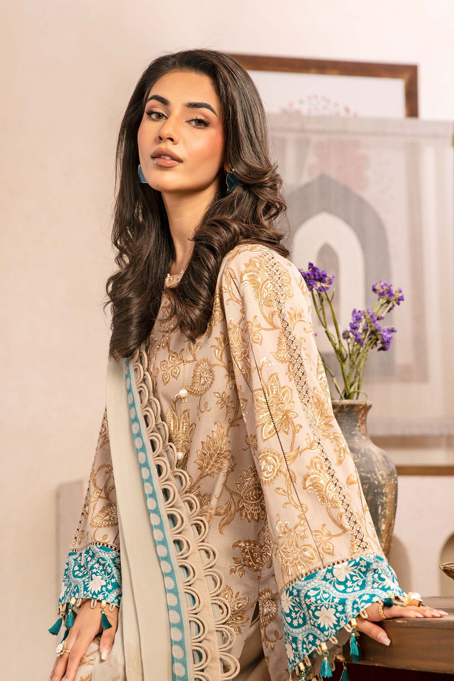 Shop the latest Mbasics Eid II collection of Maria B Eid 2025 Clothes Unstitched/ready 3 Piece Suits for Winter 2025 and also for Spring/Summer. Available for customisation at LebaasOnline. Maria B's latest lawn, digital print attire and MBROIDERED Pakistani Suits for Women in the UK, USA