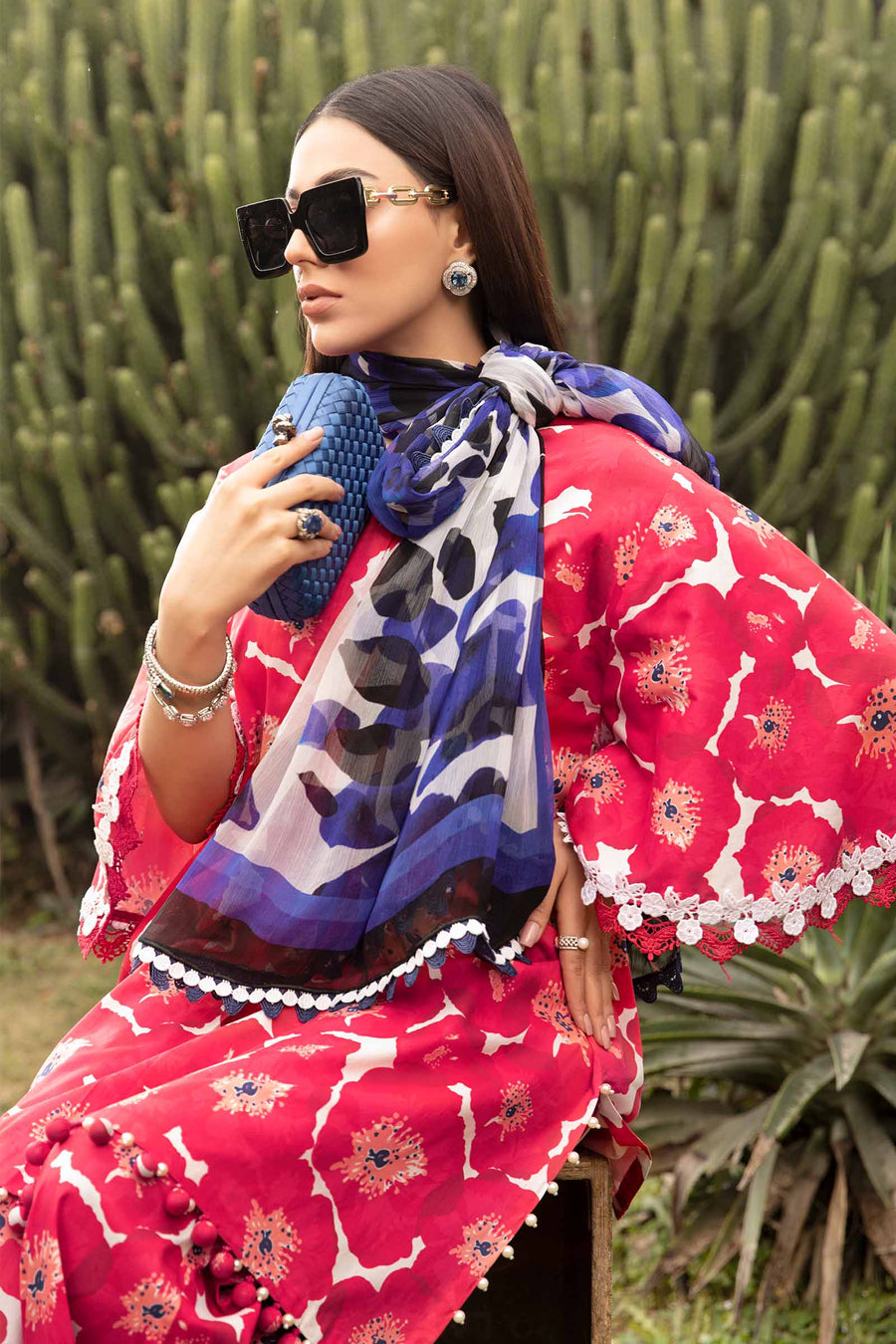 MARIA B | M PRINTS 2024 Teal dress by Maria B Pakistani Summer dresses 2024 at Lebaasonline. Discover Maria B Pakistani Fashion Clothing UK that matches to your style for this Summer. Shop today Pakistani Wedding dresses USA on discount price! Get express shipping in Belgium, UK, USA, France in SALE!