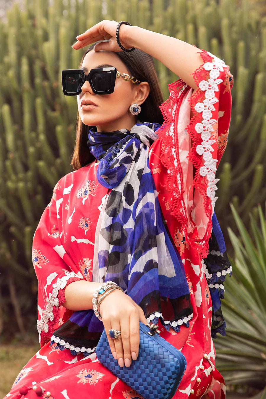 MARIA B | M PRINTS 2024 Teal dress by Maria B Pakistani Summer dresses 2024 at Lebaasonline. Discover Maria B Pakistani Fashion Clothing UK that matches to your style for this Summer. Shop today Pakistani Wedding dresses USA on discount price! Get express shipping in Belgium, UK, USA, France in SALE!