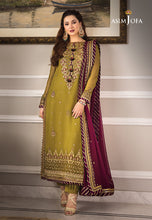 Load image into Gallery viewer, Buy ASIM JOFA | ZARI SITARA &#39;23 Collection New collection of ASIM JOFA WEDDING LAWN COLLECTION 2023 from our website. We have various PAKISTANI DRESSES ONLINE IN UK, ASIM JOFA CHIFFON COLLECTION. Get your unstitched or customized PAKISATNI BOUTIQUE IN UK, USA, UAE, FRACE , QATAR, DUBAI from Lebaasonline @ Sale price.