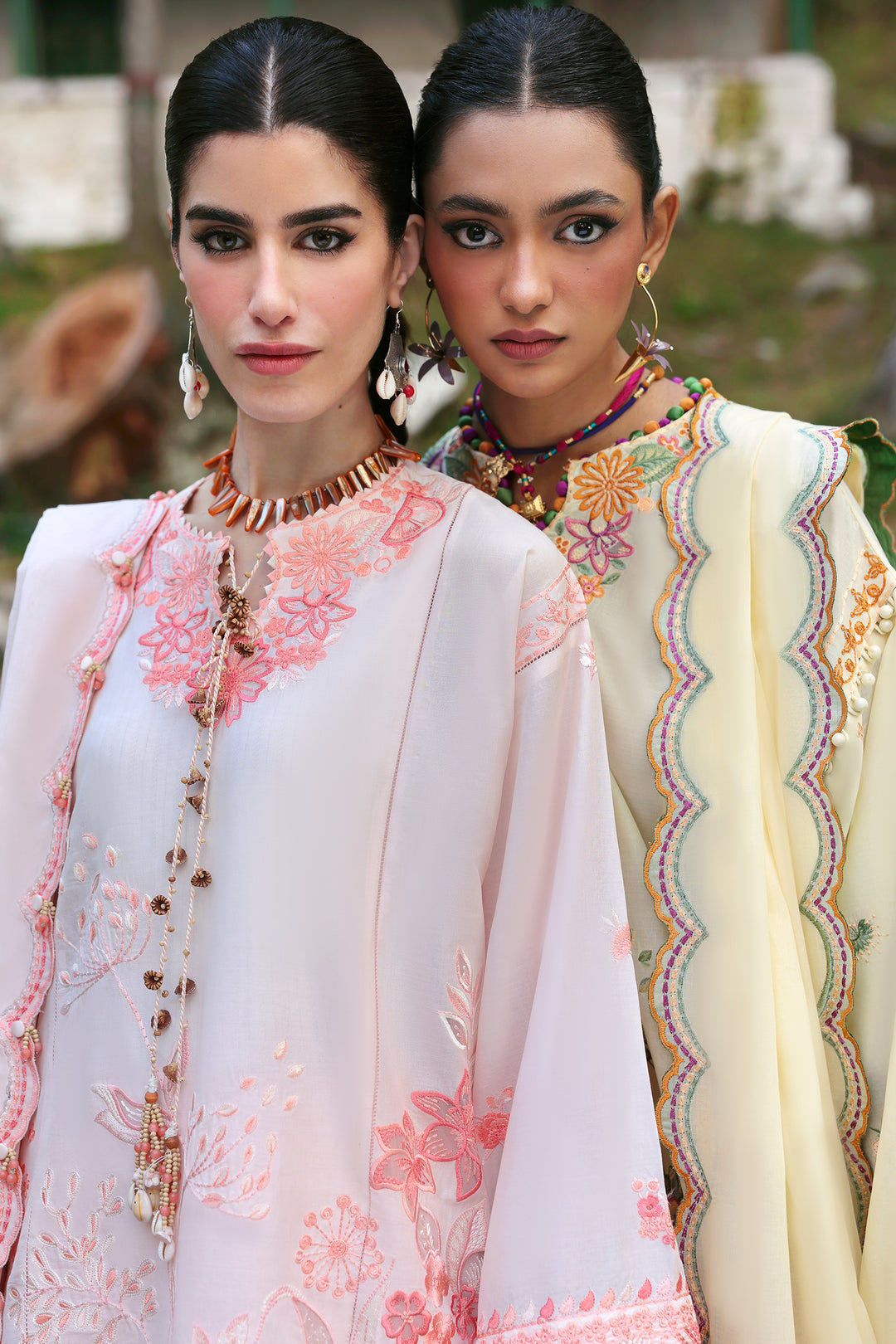 ELAN LAWN N COLLECTION '25 PAKISTANI DESIGNER SUITS ONLINE UK USA. Buy Now Elan UK Embroidered Collection of PAKISTANI SALWAR SUITS Originals! Unstitched and ready to wear Stitched suits for Indian Pakistani women available for Next Day Delivery in UK USA France Germany & Australia from Lebaasonline
