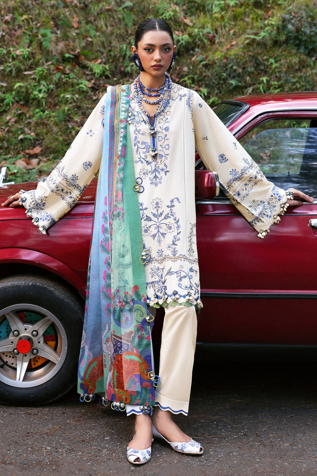 ELAN LAWN N COLLECTION '25 PAKISTANI DESIGNER SUITS ONLINE UK USA. Buy Now Elan UK Embroidered Collection of PAKISTANI SALWAR SUITS Originals! Unstitched and ready to wear Stitched suits for Indian Pakistani women available for Next Day Delivery in UK USA France Germany & Australia from Lebaasonline