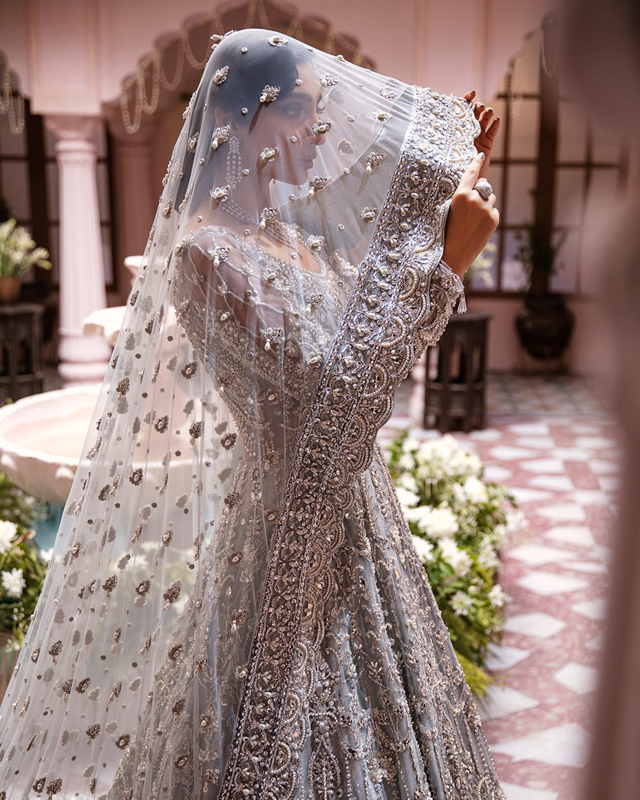 Buy Gulaal Bridal collection | Nur B-09 Dress from Lebaasonline Pakistani Clothes Stockist in the UK @ best price- SALE Shop Gulaal Bridal 2026, Maria B Lawn 2025 Summer Suit, Pakistani Clothes Online UK for Wedding, Bridal Wear Indian & Pakistani Summer Dresses by Gulaal in the UK & USA at LebaasOnline