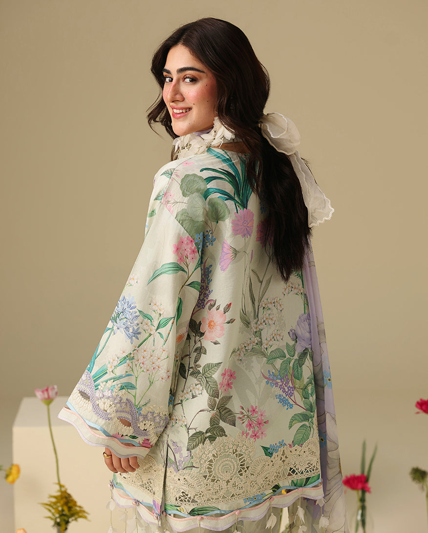 Buy MUSHQ | Soleil 2026-Prints - "vanilla lush" Designer Dresses Is an exclusively available for online UK @lebaasonline. PAKISTANI WEDDING DRESSES ONLINE UK can be customized at Pakistani designer boutique in USA, UK, France, Dubai, Saudi, London. Get Pakistani & Indian velvet BRIDAL DRESSES ONLINE USA at Lebaasonline.