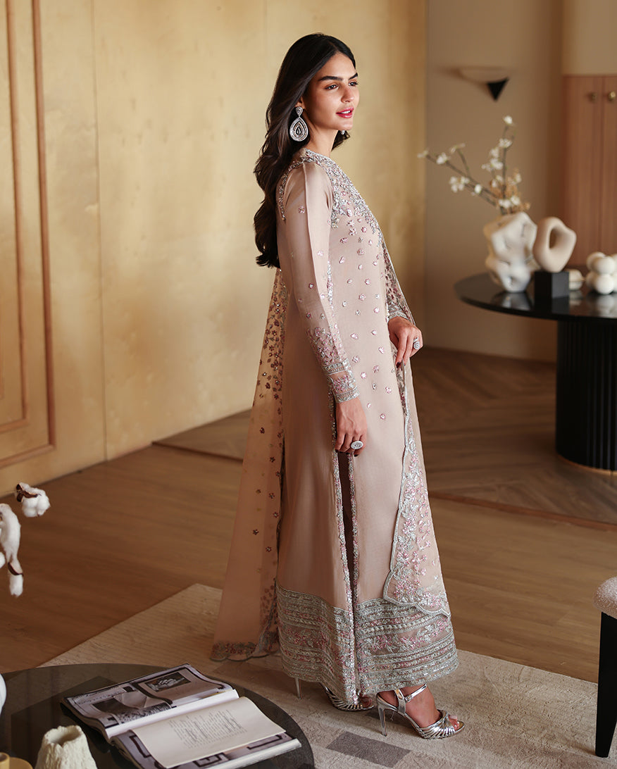 Buy MUSHQ | Zarminay 2026-Pret - "Ruhan" Designer Dresses Is an exclusively available for online UK @lebaasonline. PAKISTANI WEDDING DRESSES ONLINE UK can be customized at Pakistani designer boutique in USA, UK, France, Dubai, Saudi, London. Get Pakistani & Indian velvet BRIDAL DRESSES ONLINE USA at Lebaasonline.