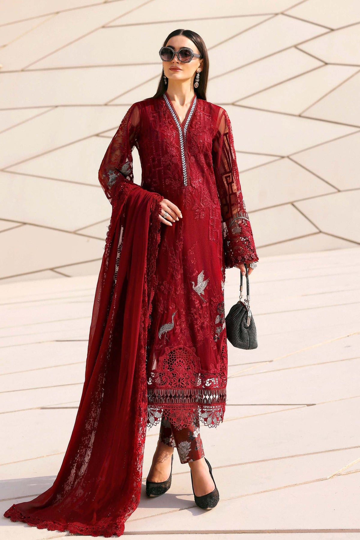 MARIA B | LUXURY LAWN 2026 | EL-26-2607-A