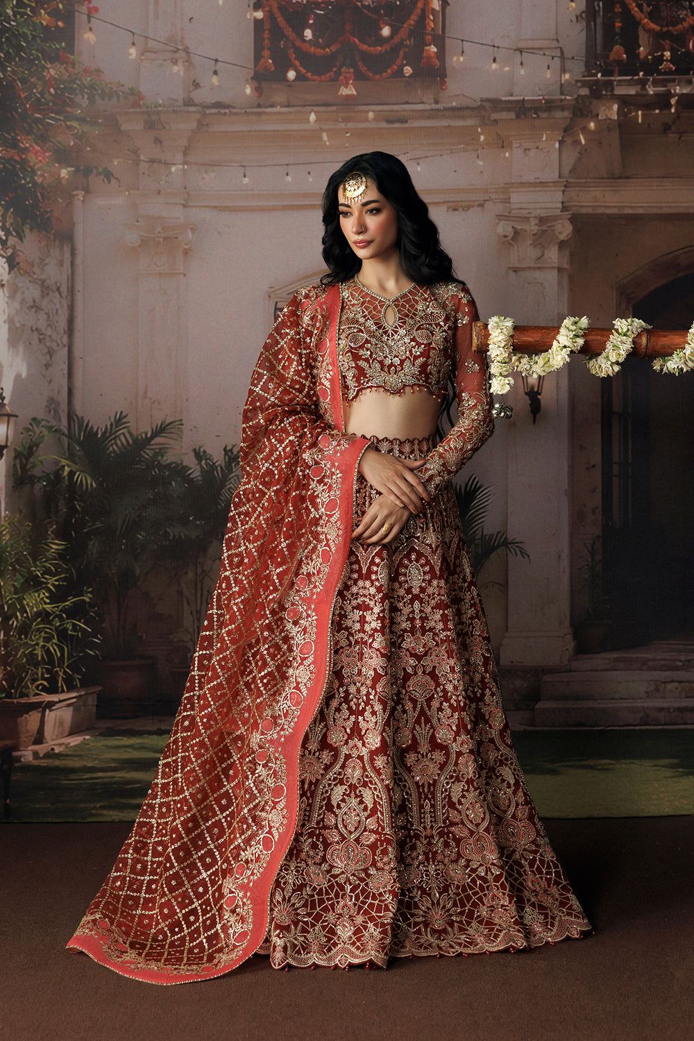 Afrozeh Shehnai Wedding Formals 26 Rukhsan Pakistani designer bridal dress